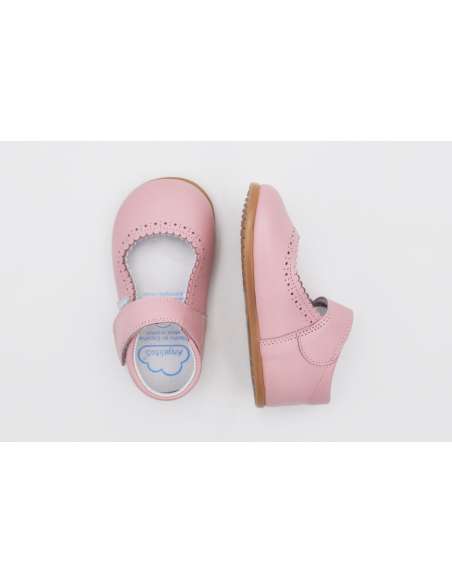 ANGELITOS RESPECTFUL LEATHER MARY JANES 540 PINK
