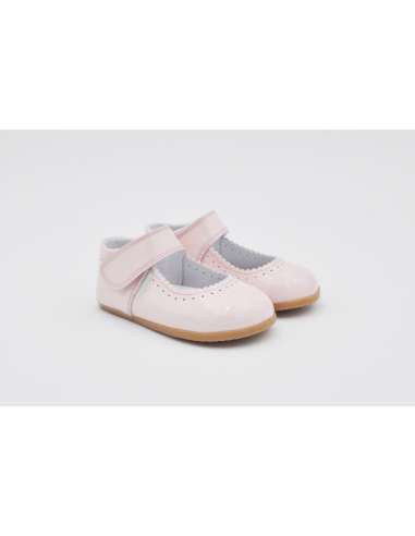 ANGELITOS RESPECTFUL PATENT MARY JANES 541 PINK