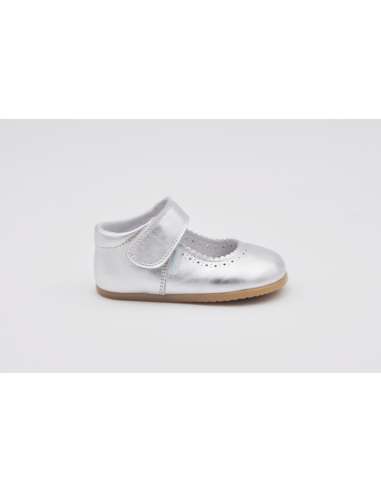 ANGELITOS RESPECTFUL MARY JANES 541 SILVER