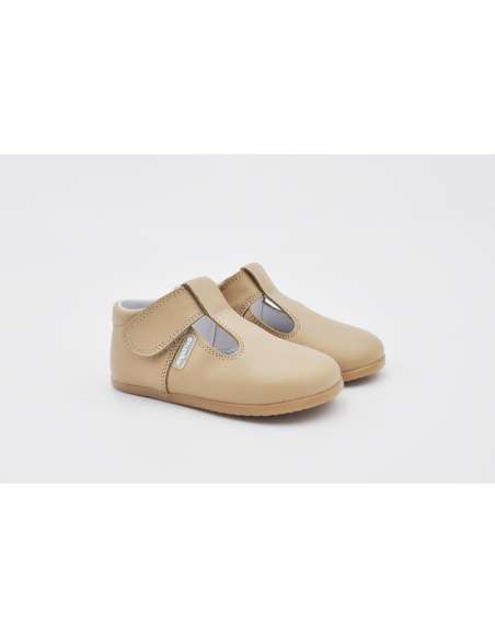 ANGELITOS RESPECTFUL T-BARS LEATHER 542 TAN