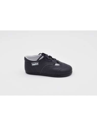 ANGELITOS RESPECTFUL LEATHER INGLESITO 543 NAVY