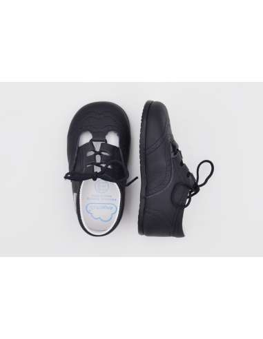 ANGELITOS RESPECTFUL LEATHER INGLESITO 543 NAVY