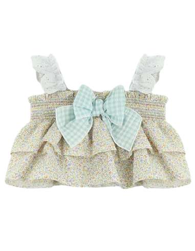 20003DF AGUA VICHY DRESS WITH NAPPY COVER BRAND...