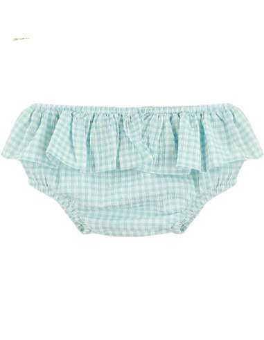 20003DF AGUA VICHY DRESS WITH NAPPY COVER BRAND...