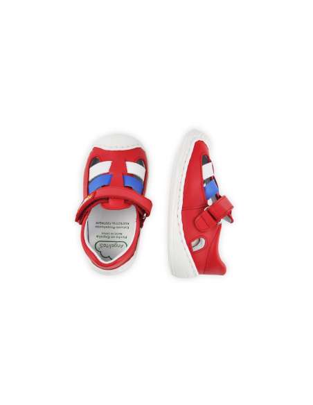 ANGELITOS RESPECTFUL SANDAL 856 RED