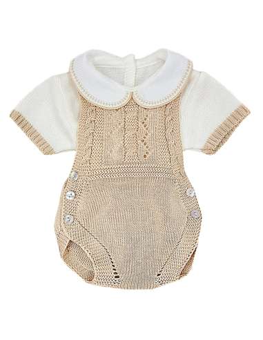24115 CAMEL  BABY SET  TWO  PIECES BRAND GLORY