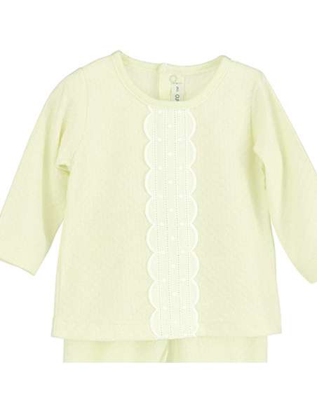 17576 AMARILLO CONJUNTO POLAINA   MARCA CALAMARO