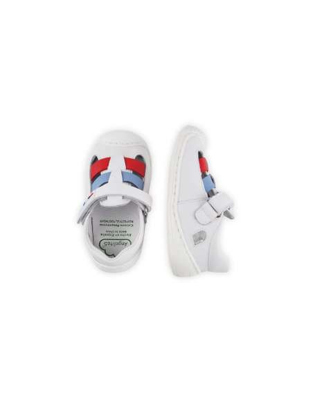 ANGELITOS RESPECTFUL SANDAL 856 WHITE