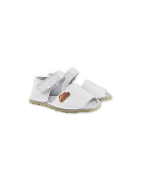 ANGELITOS RESPECTFUL HIGH BACK SANDAL 270 WHITE