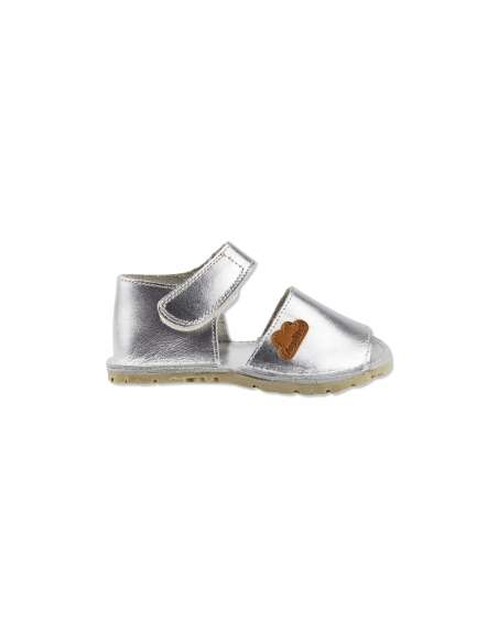 ANGELITOS RESPECTFUL HIGH BACK SANDAL 270 SILVER