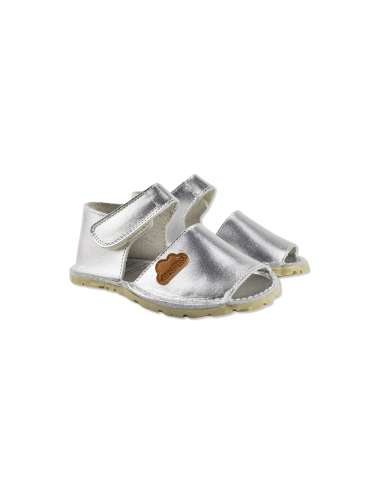 ANGELITOS RESPECTFUL HIGH BACK SANDAL 270 SILVER