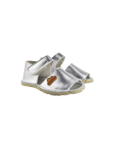 ANGELITOS RESPECTFUL HIGH BACK SANDAL 270 SILVER