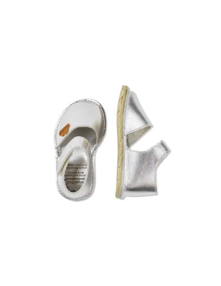 ANGELITOS RESPECTFUL HIGH BACK SANDAL 270 SILVER