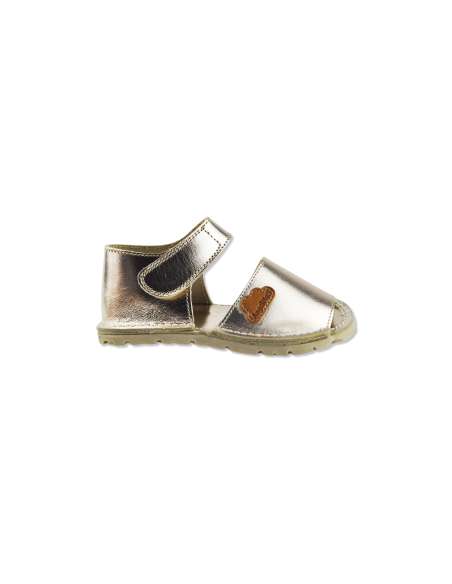 ANGELITOS RESPECTFUL HIGH BACK SANDAL 270 GOLD
