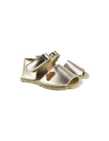 ANGELITOS RESPECTFUL HIGH BACK SANDAL 270 GOLD