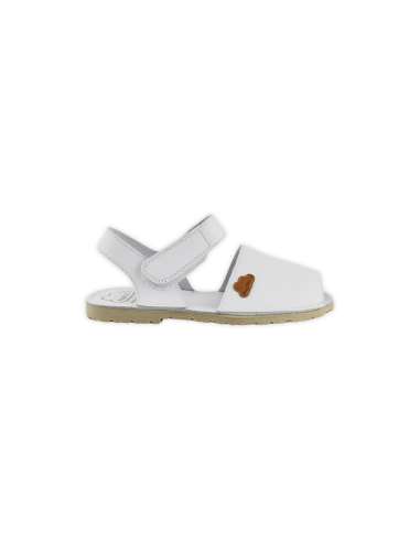 ANGELITOS RESPECTFUL LEATHER SANDAL 275 WHITE