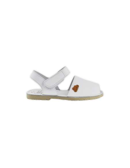 ANGELITOS RESPECTFUL LEATHER SANDAL 275 WHITE