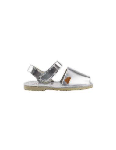 ANGELITOS RESPECTFUL LEATHER SANDAL 275 SILVER