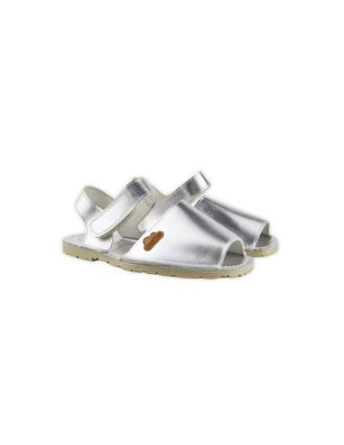 ANGELITOS RESPECTFUL LEATHER SANDAL 275 SILVER