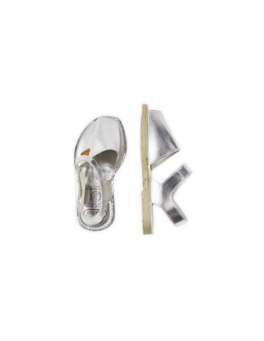 ANGELITOS RESPECTFUL LEATHER SANDAL 275 SILVER
