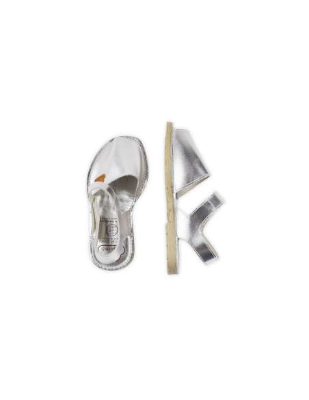 ANGELITOS RESPECTFUL LEATHER SANDAL 275 SILVER