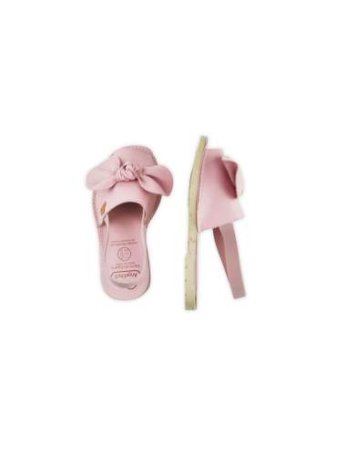 ANGELITOS RESPECTFUL LEATHER SANDAL WITH BOW...