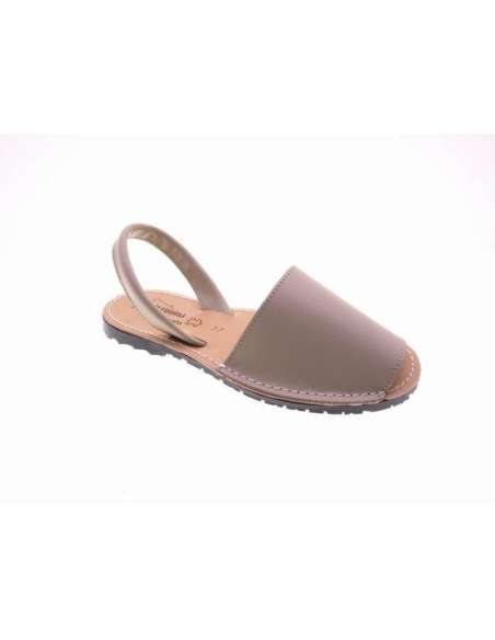 SPANISH AVARCAS IN LEATHER 550 CAMEL