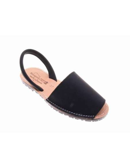IBICENCA EN PIEL NOBUCK 590 NEGRO
