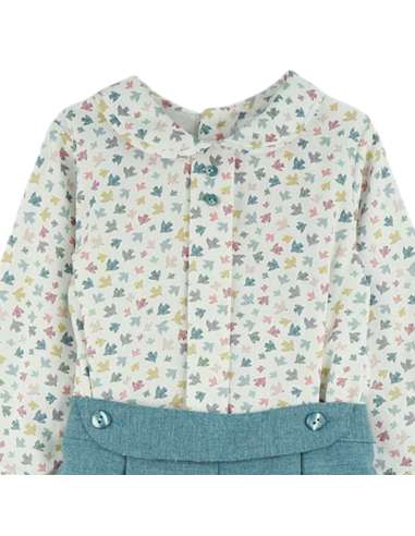 324350 CONJUNTO NIÑO CAMISA PAJARITOS Y...
