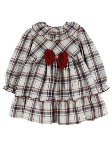 024634 BABY DRESS WITH BOW Baby Ferr