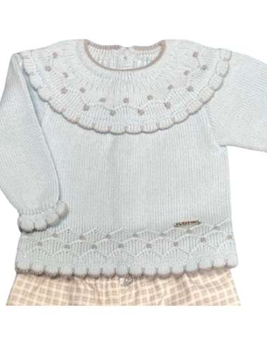 310530 BABY SET BLUE/GREY Visi