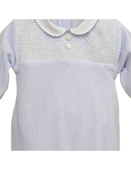 DF250003 PELELE PESPUNTE CELESTE Dulce de Fresa