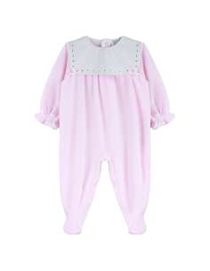DF260027 PIJAMA ROSA BODOQUES Dulce de Fresa