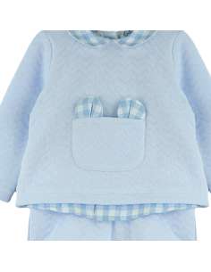 DF260033 CONJUNTO CELESTE BOSILLO OREJITAS Dulce de Fresa 2