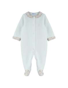 DF260038 PIJAMA BEBE FLORES Dulce de Fresa