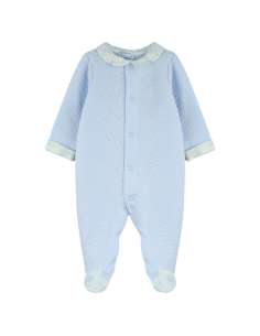 DF260046 PIJAMA CELESTE GATITOS Dulce de Fresa