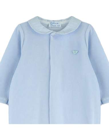 DF260048 PAJAMA BLUE OPEN Dulce de Fresa