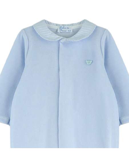 DF260048 PAJAMA BLUE OPEN Dulce de Fresa
