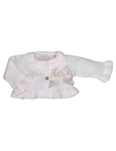 DF24025 RAW WOOL GIRLS JACKET BRAND DULCE DE FRESA
