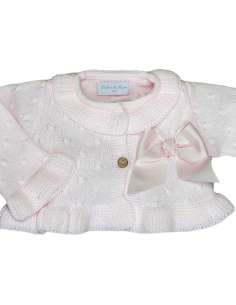 DF24025 RAW WOOL GIRLS JACKET BRAND DULCE DE FRESA 2