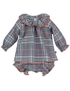 22065 BABY DRESS TIETAR CALAMARO