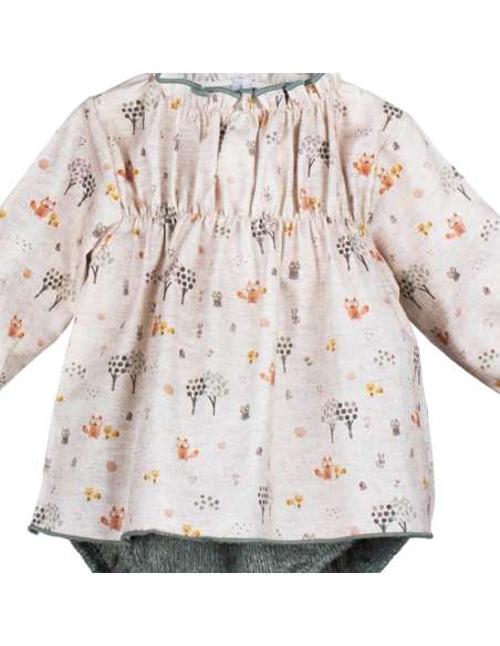 22067 BABY DRESS JARAMA CALAMARO