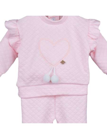 11093 BABY SET SIL PINK CALAMARO