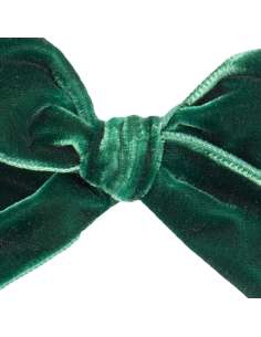 77028 CLICK WITH VELVET BOW GREEN CALAMARO 2