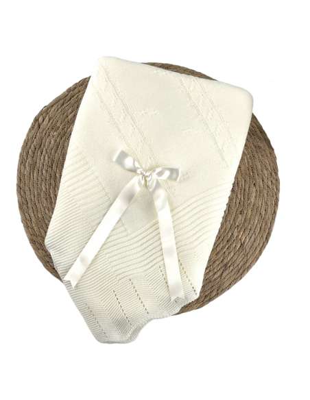 103164 TOQUILLA BEBE LANA BEIG ALMA PETIT