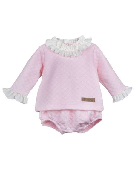 11007 BABY SET CALAMARO PINK