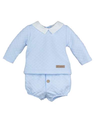 11008 BLOOMER SIL LIGHT BLUE SET