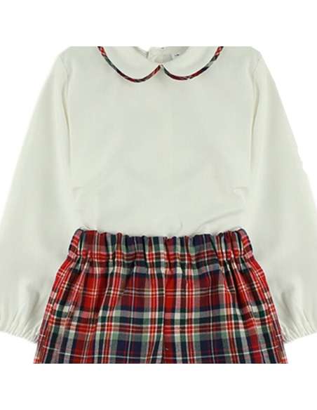 324373 CONJUNTO DE TRES PIEZAS PARA NIÑO CON CHAQUETA DE LANA