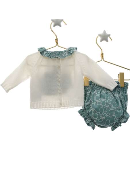 MI3004 CONJUNTO JERSEY Y BRAGUITA ELEFANTE MICOLINO
