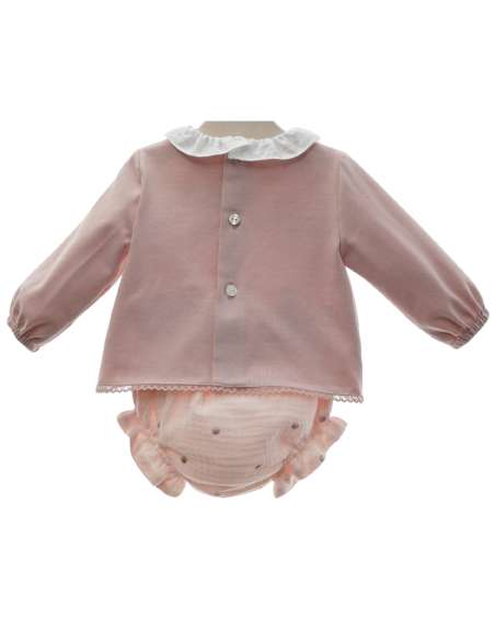 Y1808 CONJUNTO RANITA VOLANTES